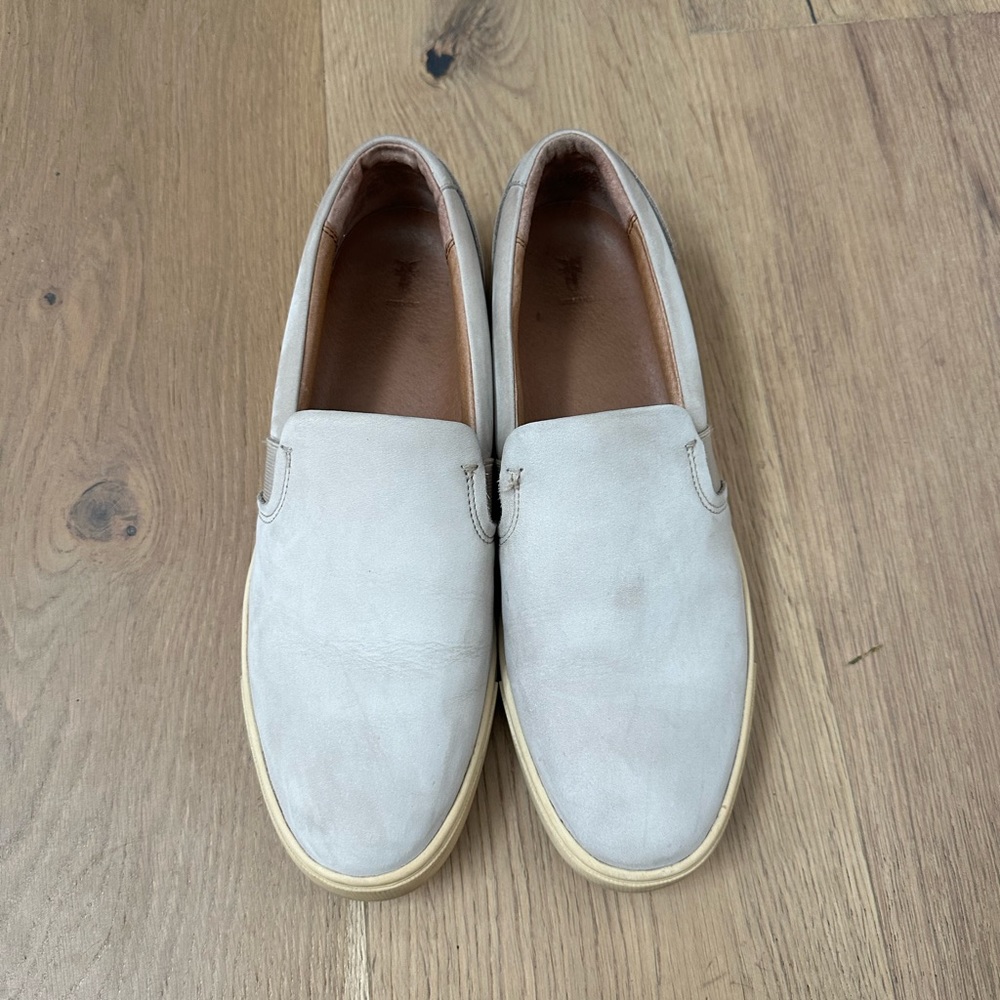 Frye Leather Slip On Sneakers